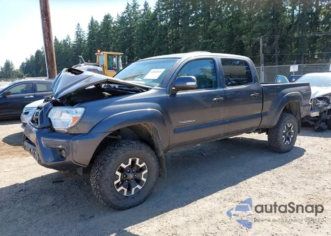 2014 Toyota Tacoma Base V6 из США, поврежденный, VIN 3TMMU4FN2EM064447